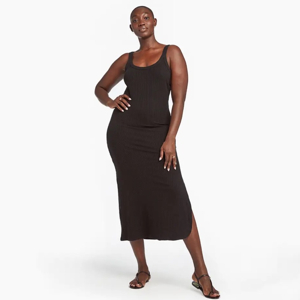Vitamin A West Organic Rib Tank Dress